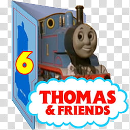 Thomas and Friends Folder Icon Sets CV Eng Jap , Thomas & friends S (Color Ver) (Folder Icon) (Eng) V transparent background PNG clipart