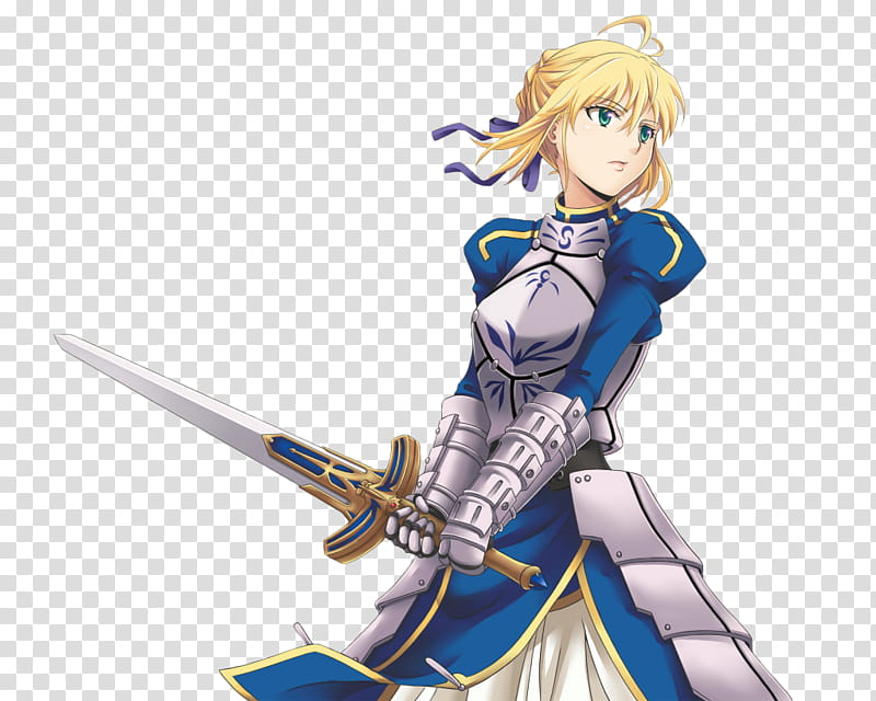 Saber Seiba, anime character transparent background PNG clipart