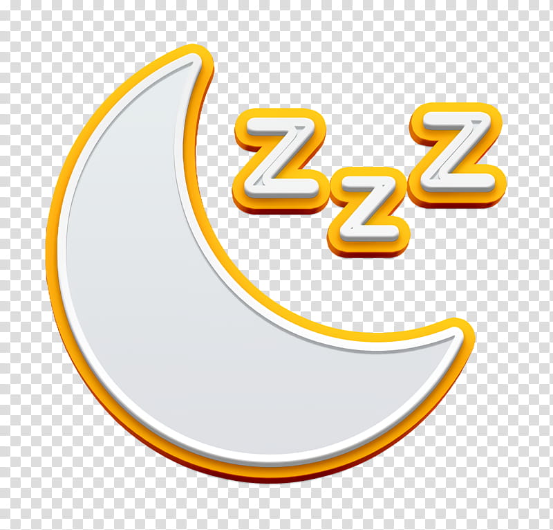 Sleep icon Sleeping icon Moon icon, Text, Logo, Symbol transparent background PNG clipart