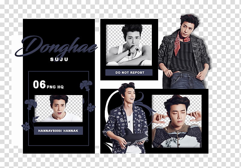 DONGHAE SUPER JUNIOR HANNAK transparent background PNG clipart