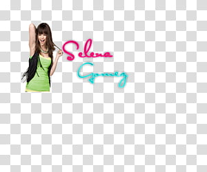 Texto de Selena Gomez transparent background PNG clipart thumbnail