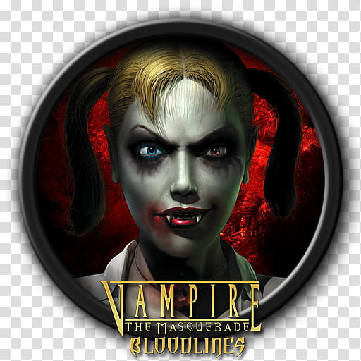 Vampire the Masquerade Bloodlines, vtmbloodlines icon transparent background PNG clipart