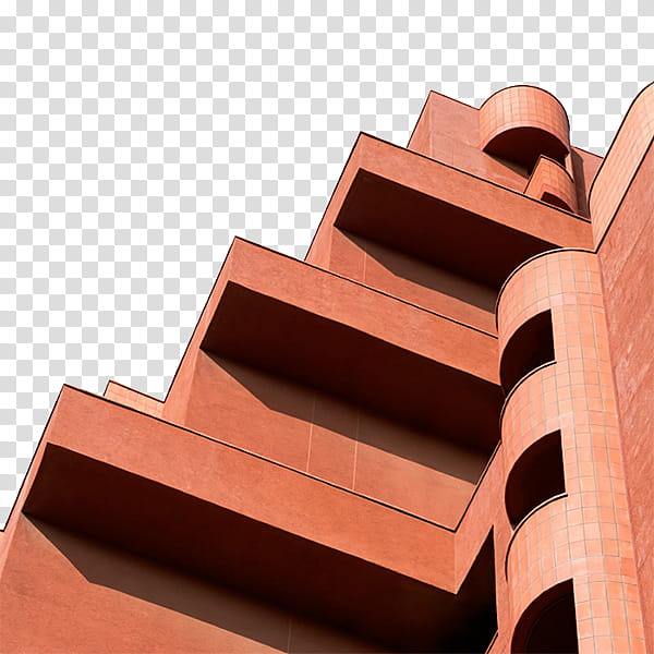 brown high building close-up transparent background PNG clipart