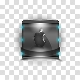 lightbleue Applestar, Apple computer tower transparent background PNG clipart