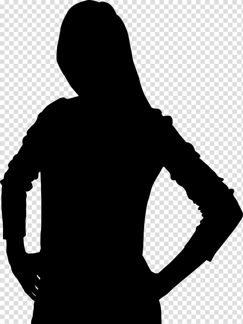 Person, Silhouette, Black, Black And White
, Television, Human, Magical Girl, Hoodie transparent background PNG clipart