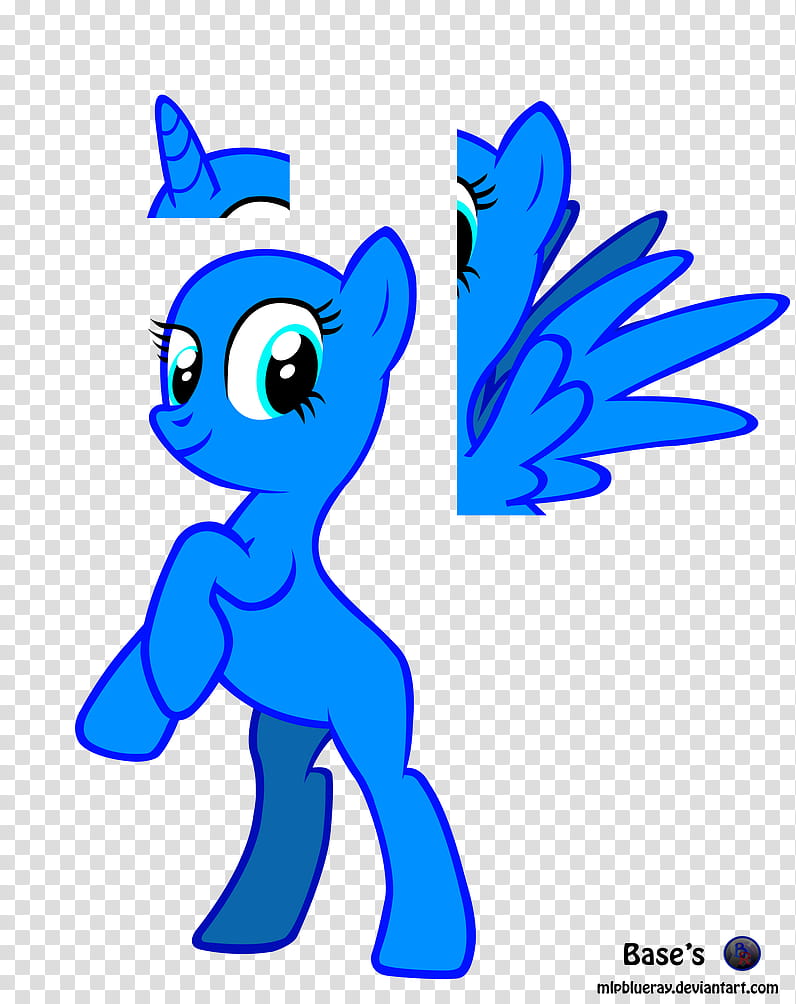 MLP Base /FreeUse, blue unicorn illustration transparent background PNG clipart