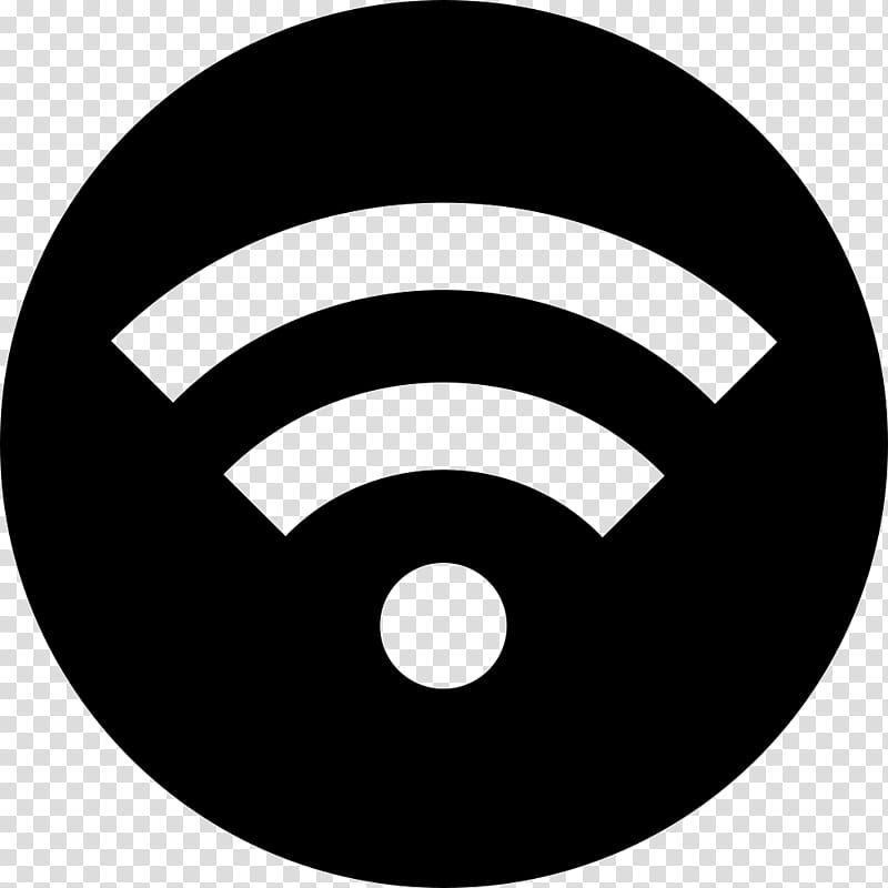 Wifi Icon, Email, Symbol, Hotspot, Internet, Icon Design, Black And White
, Circle transparent background PNG clipart