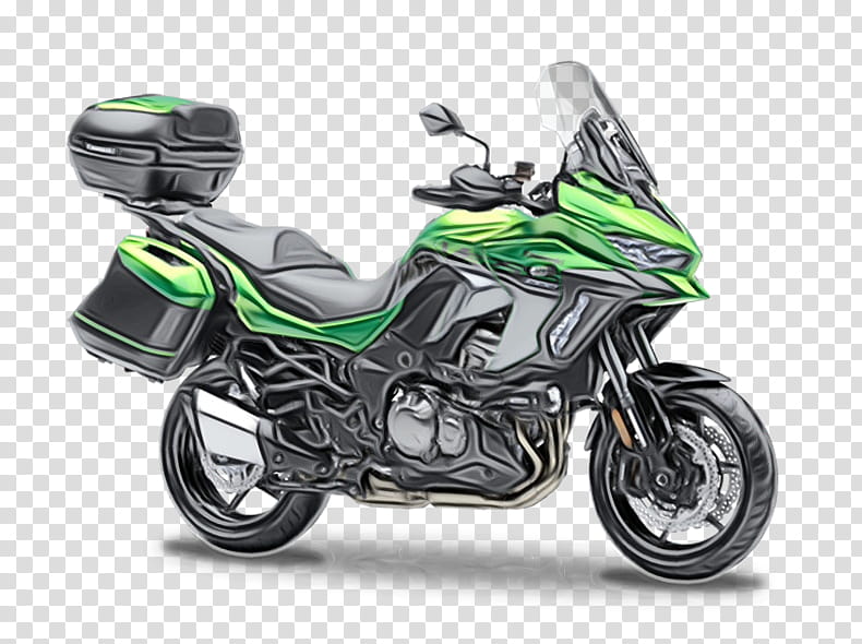 Kawasaki Versys 1000 Land Vehicle, Motorcycle, Bagger, Kawasaki Motorcycles, Antilock Braking System, 2019, Pannier, Car transparent background PNG clipart