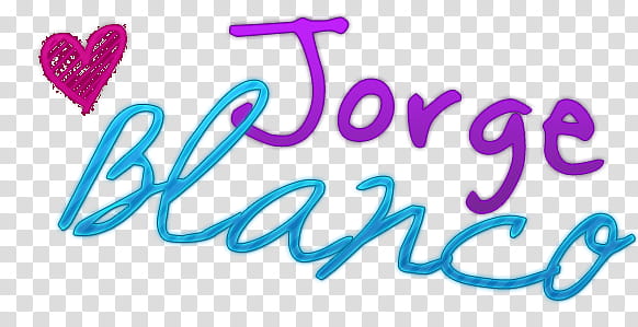 Jorge Blanco, Jorge Blanco text transparent background PNG clipart