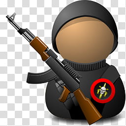 Elite Soldiers, Aspira Soldier with Weapon x icon transparent background PNG clipart
