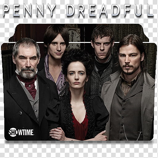 Penny Dreadful series and season folder icons, Penny Dreadful ( transparent background PNG clipart