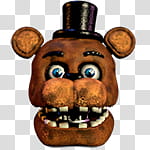Freddy head. transparent background PNG clipart