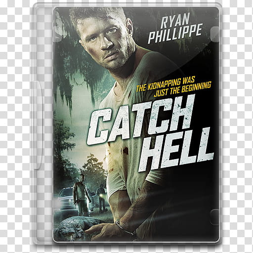Movie Icon Mega , Catch Hell, Catch Hell DVD case transparent background PNG clipart
