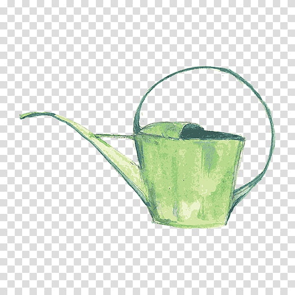Painting, Watering Cans, Garden, Kettle, Teapot, Water Bottles, Cup, Tableware transparent background PNG clipart