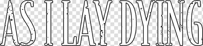 As I Lay Dying Logo transparent background PNG clipart