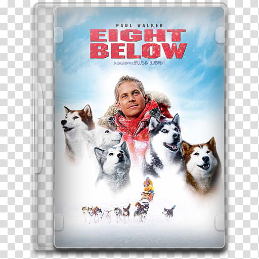 Movie Icon Mega , Eight Below, Eight Below movie case transparent background PNG clipart