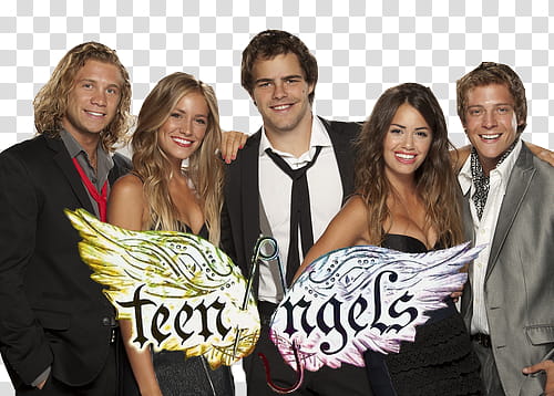 Teen Angels illustration transparent background PNG clipart