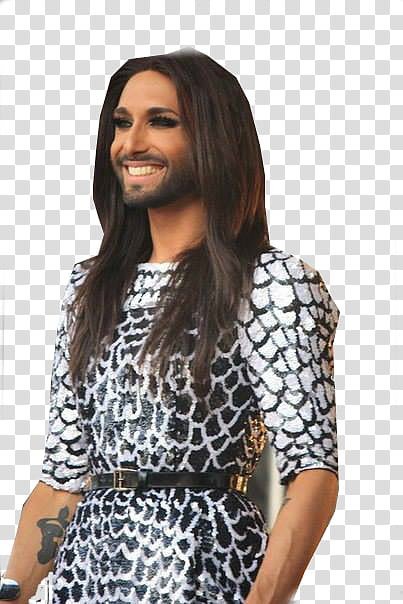 Conchita Wurst  transparent background PNG clipart