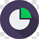 Flatjoy Circle Icons, Graph_alt, pie graph illustration transparent background PNG clipart