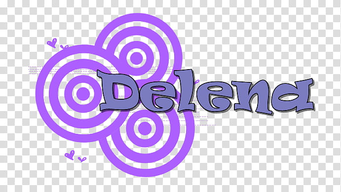 Texro Delena, purple Delena text overlay transparent background PNG clipart