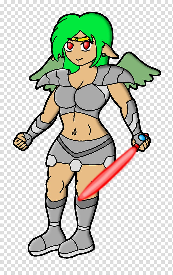 Request: Futuristic Warrior Amira transparent background PNG clipart