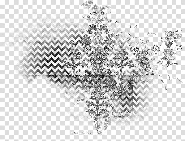 Visual Chaos V, white and black chevron map illustration transparent background PNG clipart