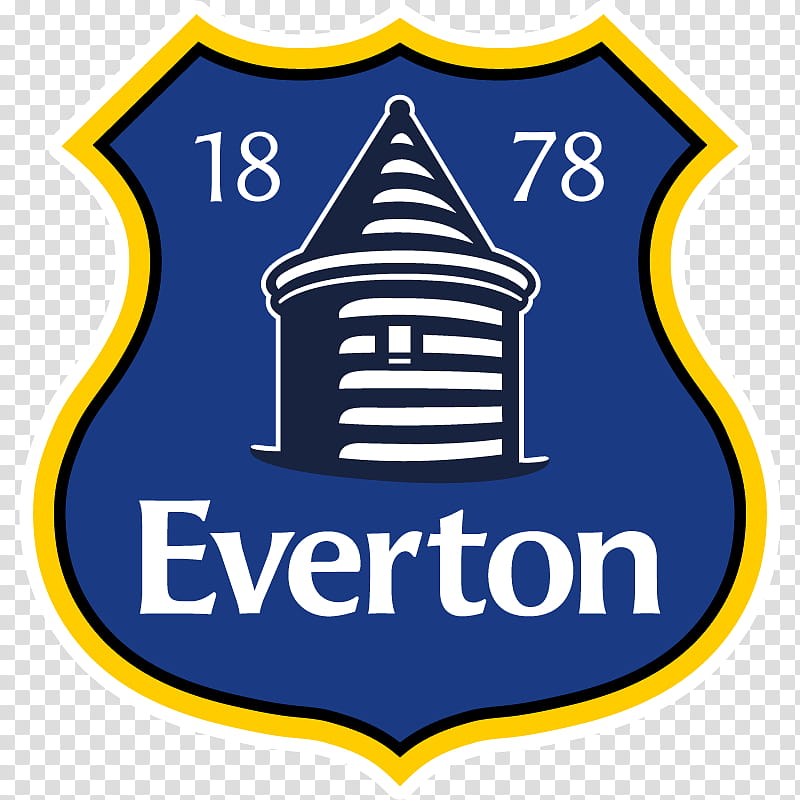 Dream League Soccer Logo, Everton Fc, Premier League, Football, England, Emblem, Football Team, Yellow transparent background PNG clipart