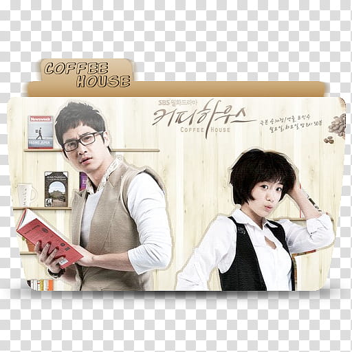 Korean Drama  Colorflow, Coffee House movie folder transparent background PNG clipart