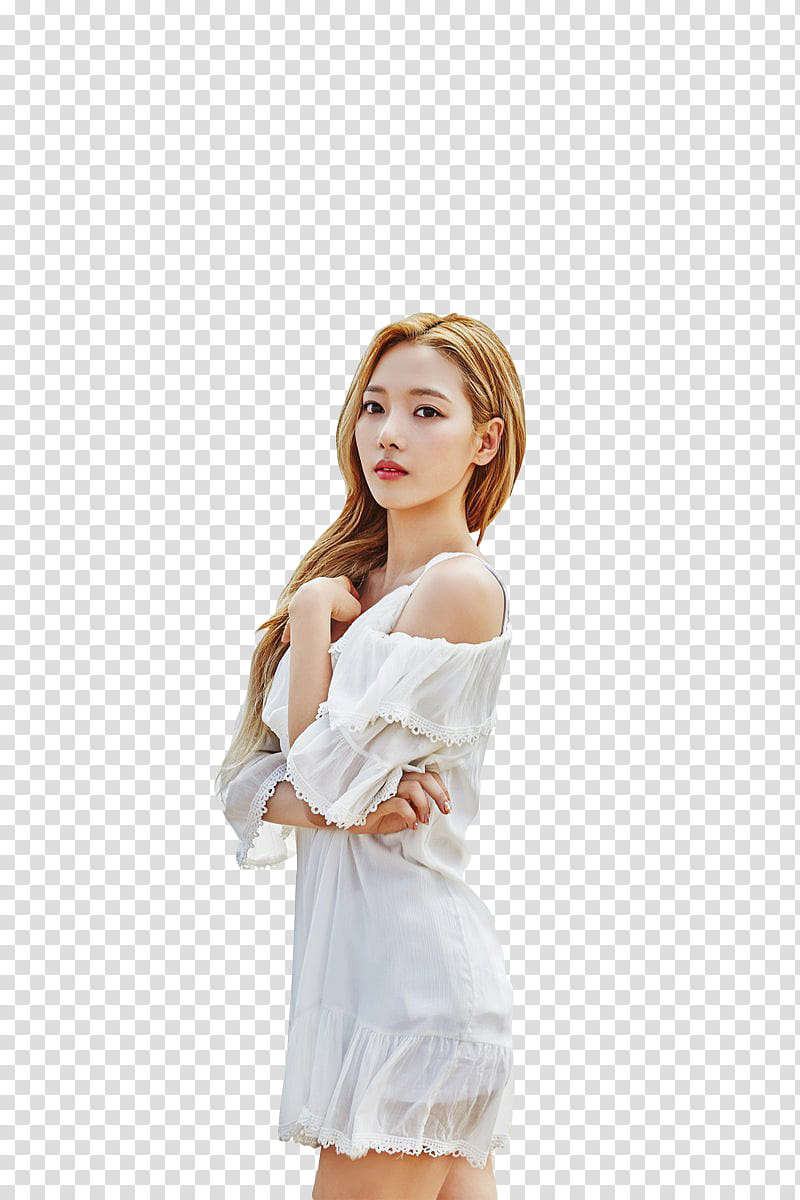 K A R D HOLA HOLA, women's white cold-shoulder mini dress transparent background PNG clipart