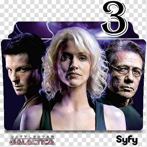 Battlestar Galactica series and season folder icon, Battlestar Galactica (') S ( transparent background PNG clipart