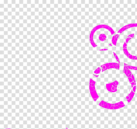 pink circles art transparent background PNG clipart