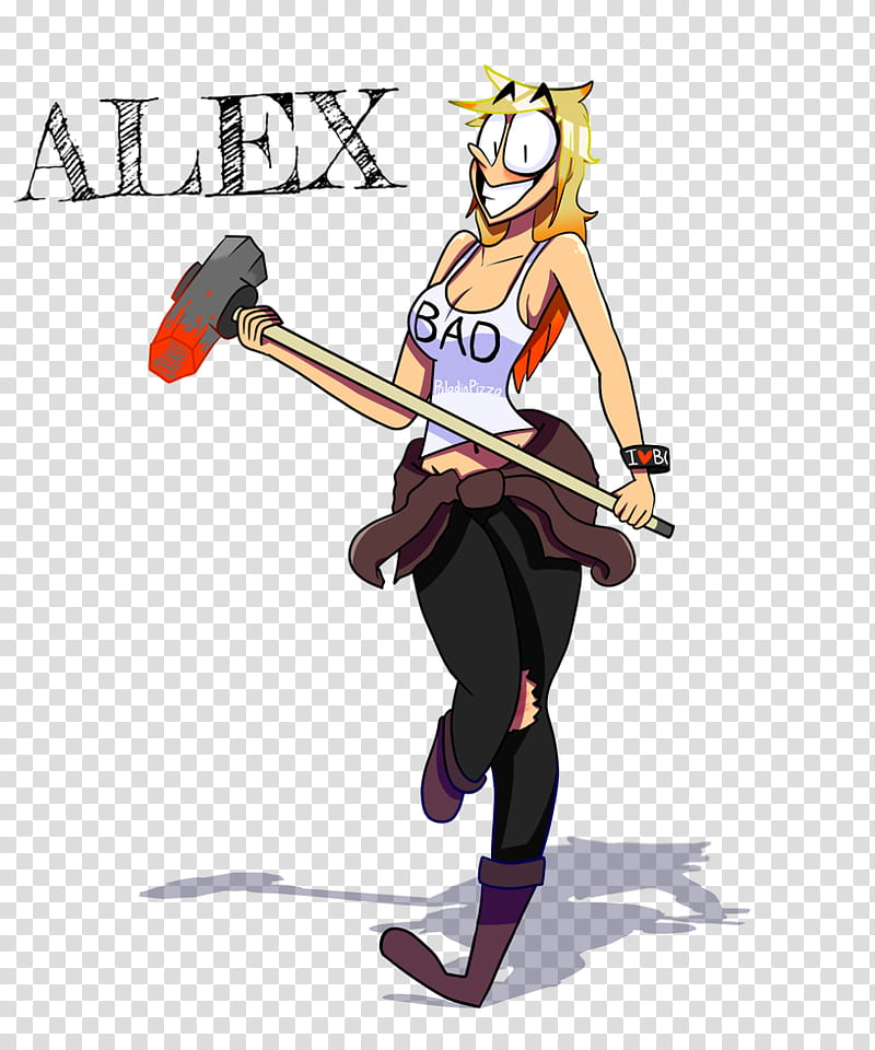 Alex Has A Sledgehammer Transparent Background Png Clipart Hiclipart - sledge hammer roblox