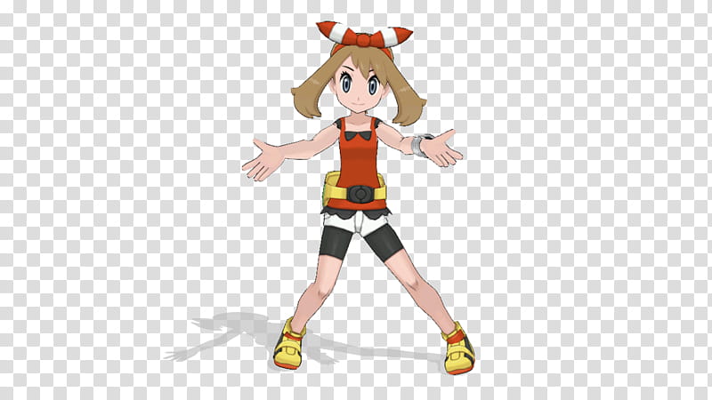 MMD Pokemon, May ORAS WIP transparent background PNG clipart