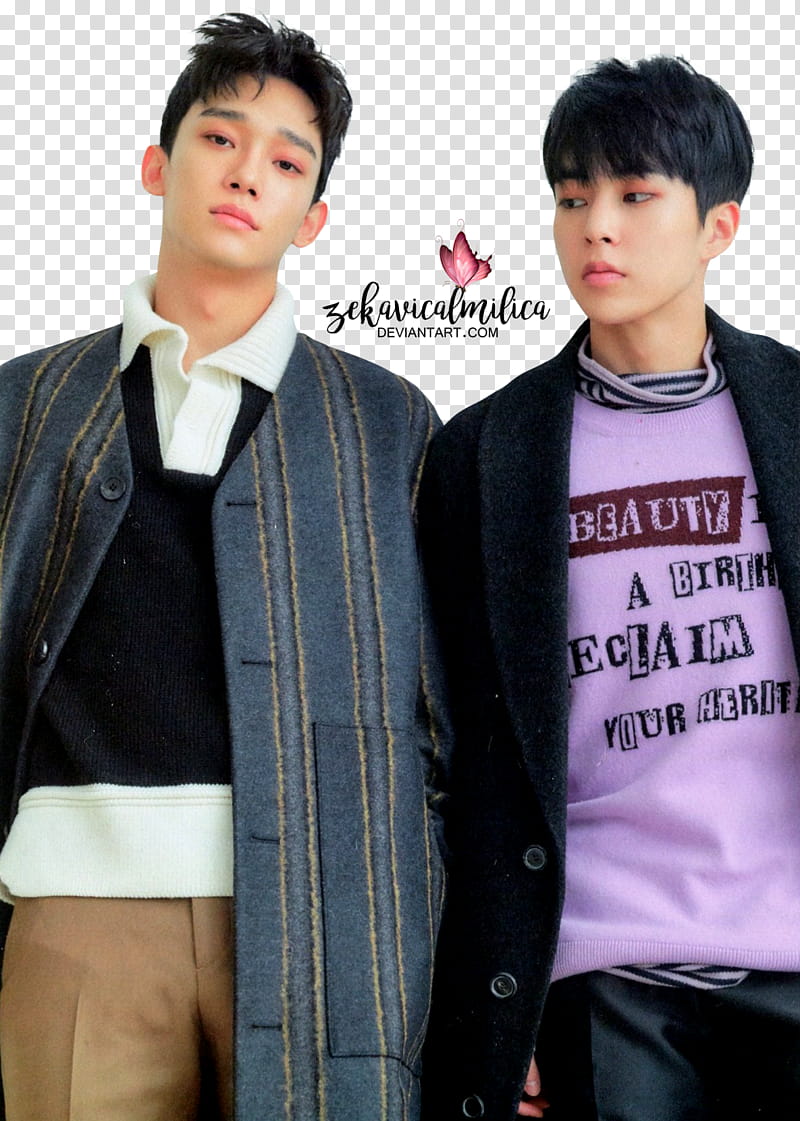 EXO Universe, EXO Chen and EXO Xiumin transparent background PNG clipart