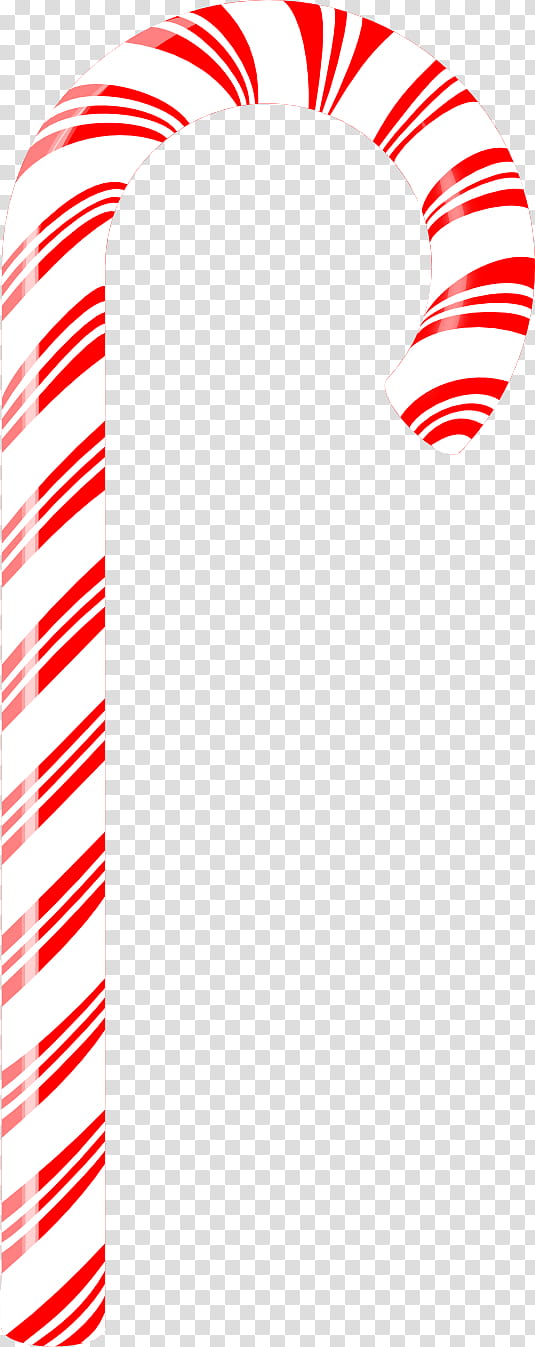 Christmas Accessories, red and white candy cane transparent background PNG clipart