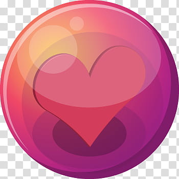 Heart Bubble Icons, pink, heart logo transparent background PNG clipart