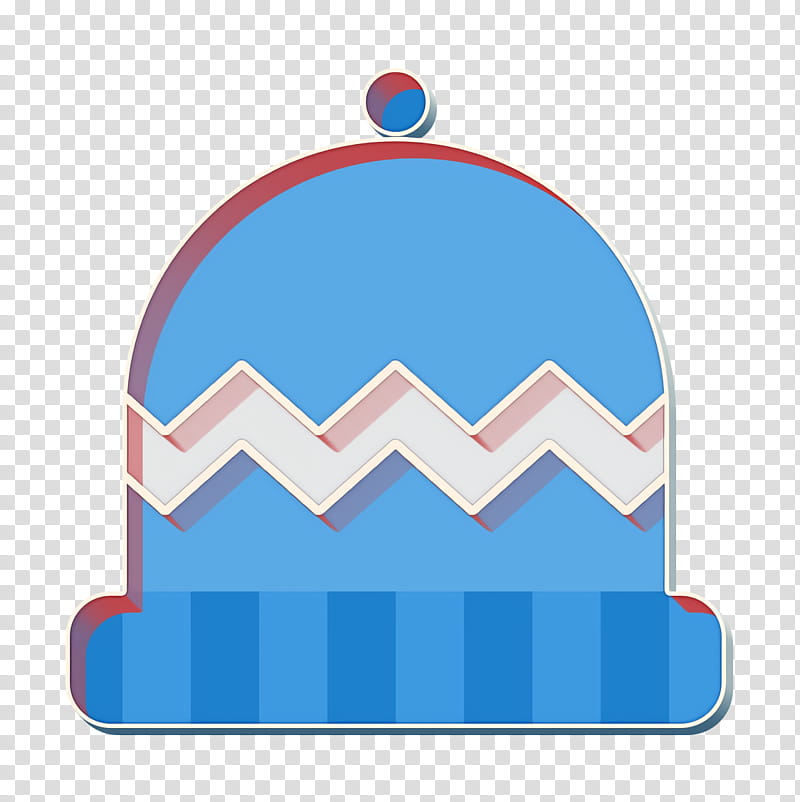 Hat icon Winter hat icon Clothes icon, Blue, Flag, Electric Blue, Ornament, Logo, Meteorological Phenomenon, Label transparent background PNG clipart