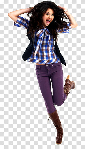 selena gomez 1 texto transparent background PNG clipart thumbnail
