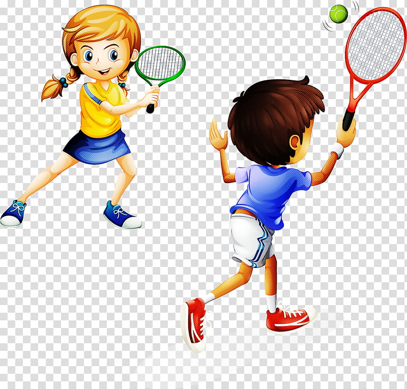Tennis ball, Tennis Racket, Cartoon, Play, Playing Sports, Throwing A Ball, Tennis Player transparent background PNG clipart