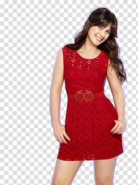 Zooey Deschanel transparent background PNG clipart