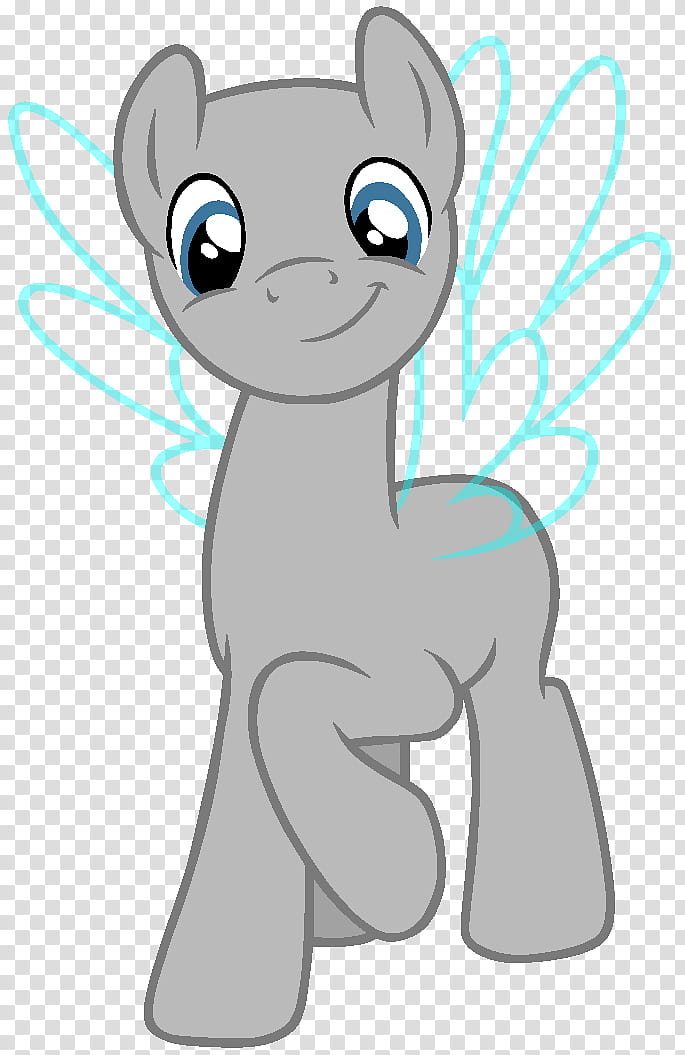 MLP Base , gray smiling my little pony illustration transparent background PNG clipart