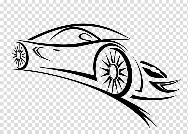 Leaf Silhouette, Car, Sports Car, Auto Racing, Drawing, Sports Car Racing, Silhouette Racing Car, Line Art transparent background PNG clipart