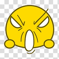 Caritas face, illustration of angry emoji transparent background PNG clipart