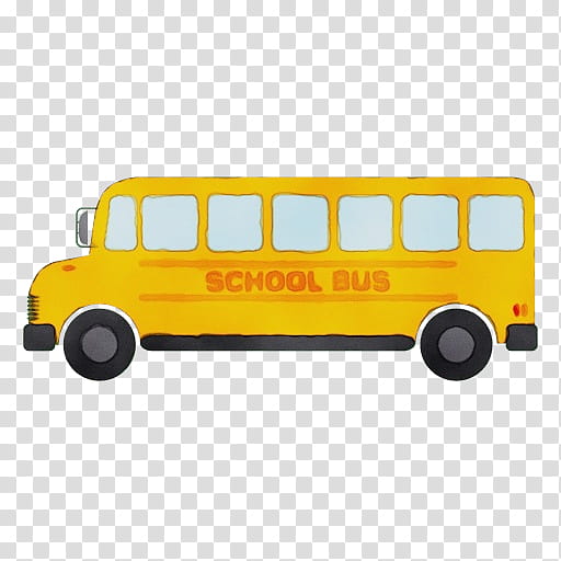 School Bus Drawing, Watercolor, Paint, Wet Ink, Transit Bus, School
, Transport, transparent background PNG clipart