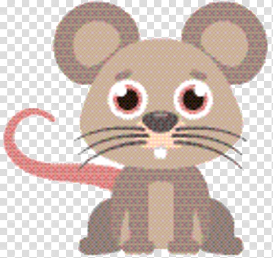 Mouse, Rat, Computer Mouse, Whiskers, Mad Catz Rat M, Cartoon, Brown, Muridae transparent background PNG clipart
