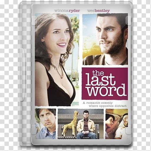Movie Icon , The Last Word, The Last Word DVD case transparent background PNG clipart