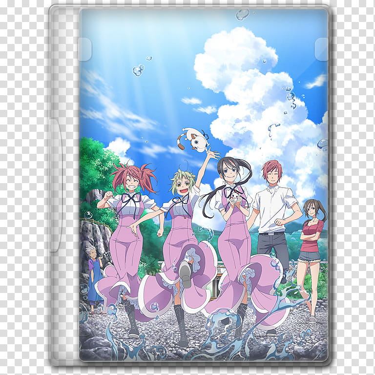 Anime  Summer Season Icon , Amanchu!, v, anime transparent background PNG clipart