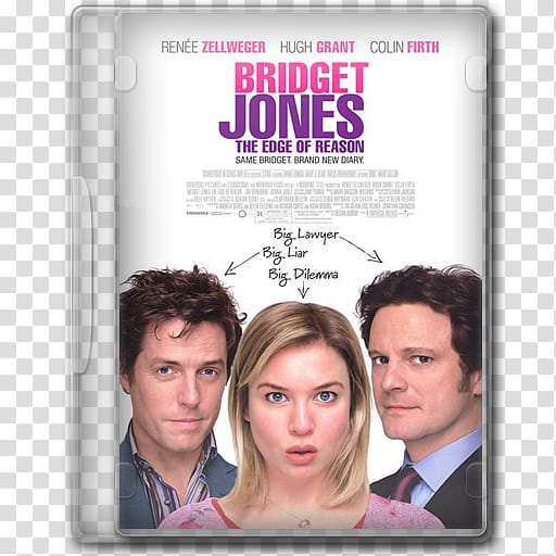 Movie DVD Icons , Bridget Jones Edge of Reason transparent background PNG clipart