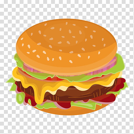 Junk Food, Hamburger, Cheeseburger, Drawing, Animation, Sandwich, Convenience Food, James Coney Island transparent background PNG clipart