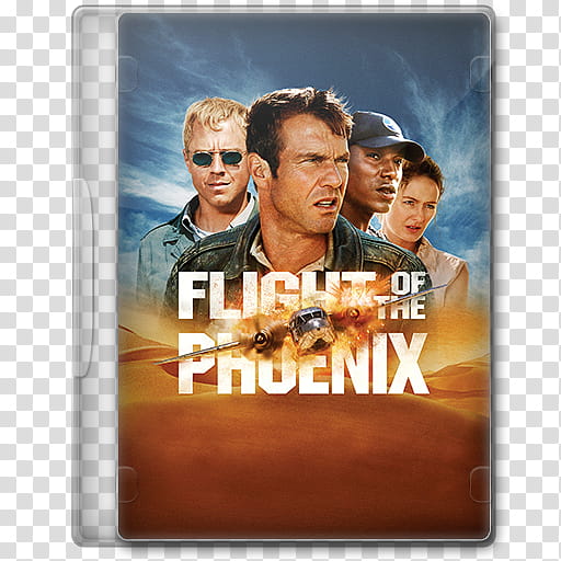 DVD Icon , Flight of the Phoenix (), Flights of the Phoenix case transparent background PNG clipart
